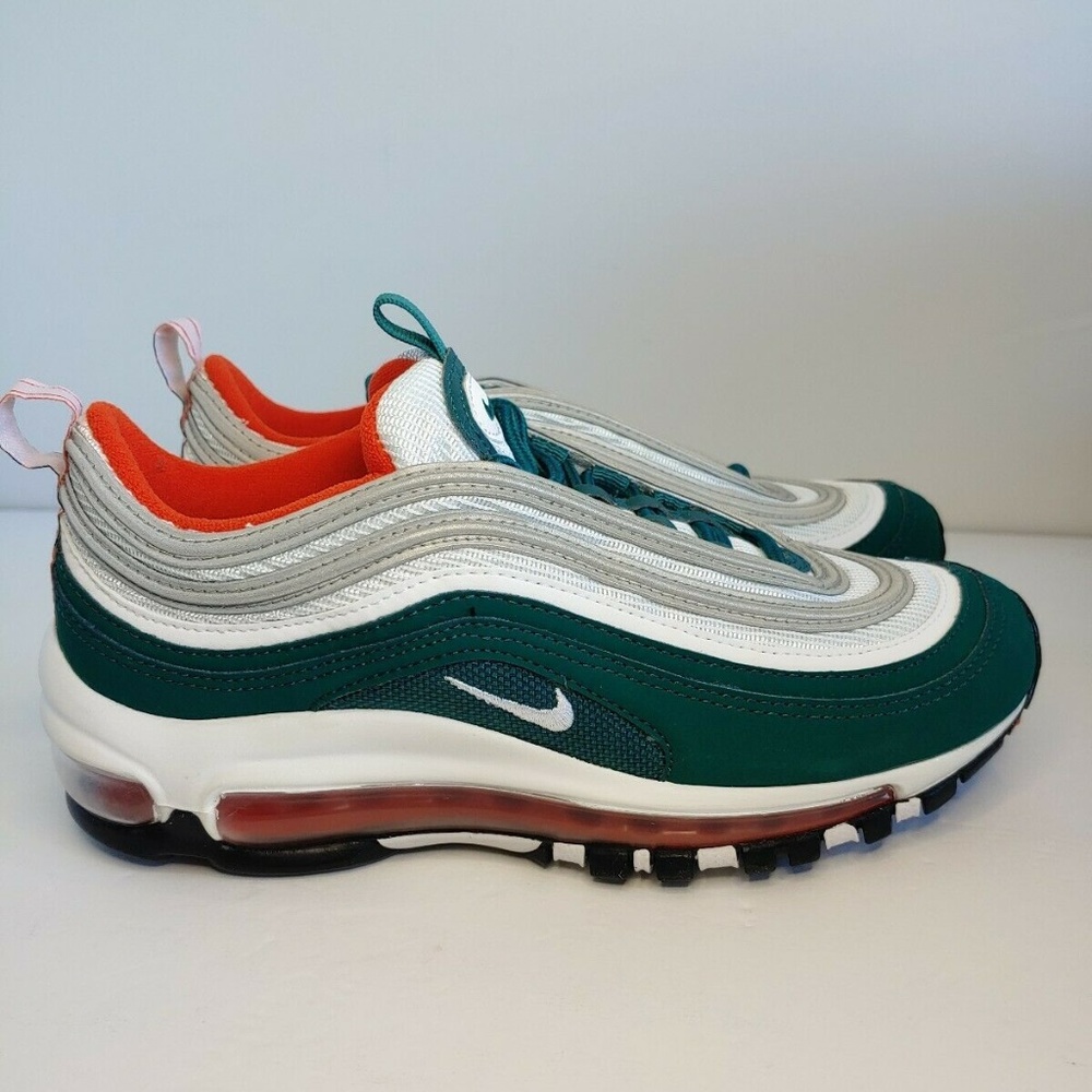 Nike Air Max 97 Rainforest White Orange SZ 5Y